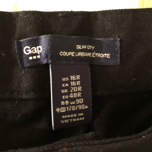 Gap Factory Black Dress Pants Slacks Trousers Women’s Size 16 Reg - Picture 3 of 8
